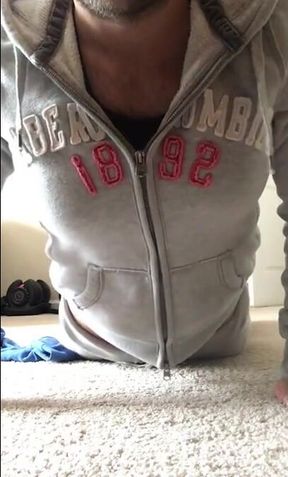 Chastity Frustration: Crossdressing Twink's BDSM Play
