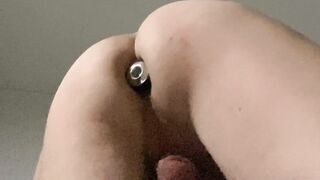Assfucking buttplug in my rump