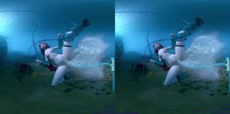 ZZZ Yuzuha gets a huge underwater tentacle creampie VR