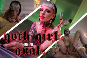 Goth Girl Rough Anal Fuck