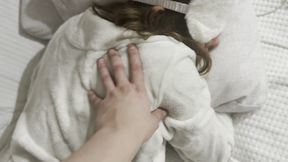 I Woke Up My Latina Roommate in Pajamas - Real Moans