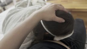 I Woke Up My Latina Roommate in Pajamas - Real Moans