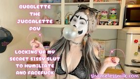 Clown Bully Keyholder Feminization Humiliation Facefucking POV