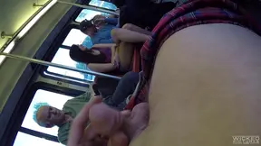 Cowgirl Gets Hardcore Smashed on Public Bus Ride Thrill