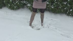 Winter Wonderland Fur Coat Try On Haul