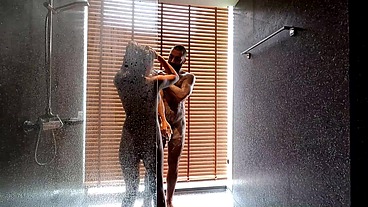 Quickie In The Shower