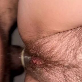 Boyfriend makes his friend wear condom while he fucks me with his bbc