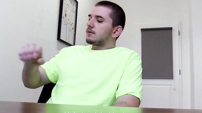 Guy must suck a cock at job interview if he wants to be hired