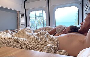 Hot big-tittied babe fucks boyfriend in van! molly pills ft. conorpov of horny hiking