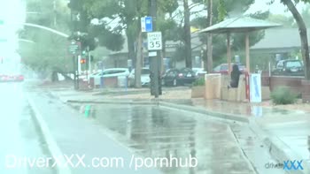 Kimberly Gates' Public Pickup Ride Ends in Cum-Filled Bliss