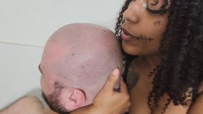 Incel Virgin Begs for Mercy, Gets Black Goddess’s Lethal Figure-Four Instead - Ebony Headscissors