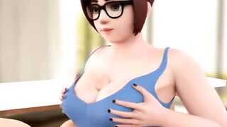 Overwatch Mei Titjob