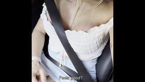 meu marido bateu uma pra mim enquanto dirigia