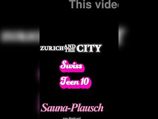 Swiss Miss 10 – Nudist and sauna joy in a Swiss swingers club – xxx podcast (in German)