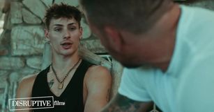 Queer Hitchhiker Picked Up & Pummeled For Ride Home By Muscle Teddy - DisruptiveFilms