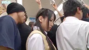 Teen's Public Bus Encounter – Wild Ride With Mysterious Asian Striker