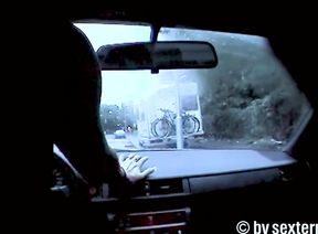 Perverted MILF Wants to Pop in the Car