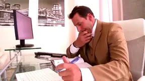 Blonde Bound in BDSM Threesome Wild Fuck