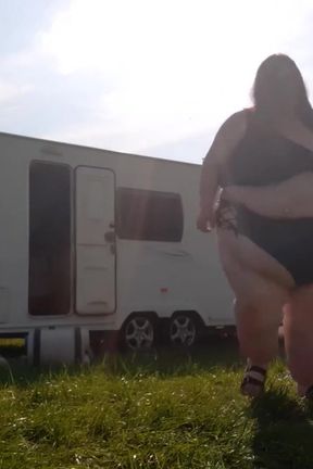 Outdoor games with your fat goddess