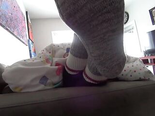 The Sock Bandit! (Part 1) - A Mind Blowing Foot Worship Experience! HD PREVIEW