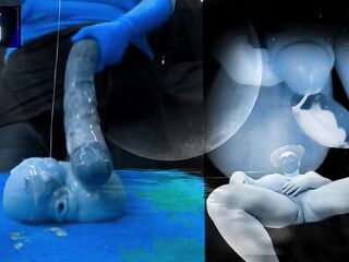 JOI Cumtrainer Compilation Real Shemale hentai Balls Saline Infusion Massive Silicone Breasts Ever ASMR Cum Fast JOI QoS BBC Cuckold Sissy Saline Balls Show