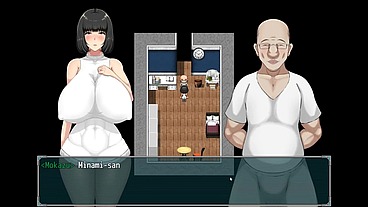 Justice Work in Spare Time [ NTR Hentai Game PornPlay ] Ep.12 father in law give his wife a anus massage