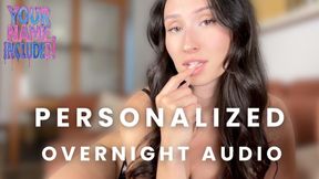 Get your personalized overnight audio