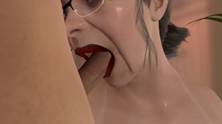 Deep Throating Esmeralda As She Rides Cowgirl In A Threesome