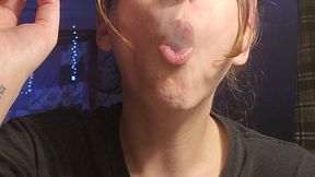 Practicing To Blow O's And The Occasional Cough