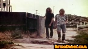 RetroDudes.com - Hairy guys make each other cum by sucking each other off