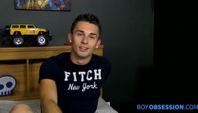 BoyObsession.com - Jacobey London's Steamy buddy session with toy play and more fun