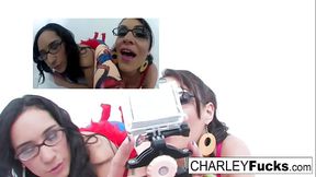 Dildo cam look into a hot lesbian scene