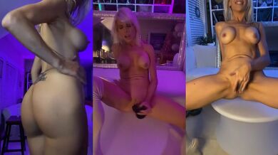 Eight Inches in her white knee socks a milf rides dildo till socks soaked