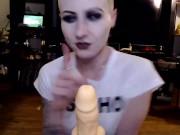 burping on & jerking off your tiny 4" dick