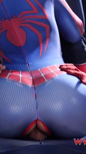 Spider Girl Banged by Superheroes. Lula