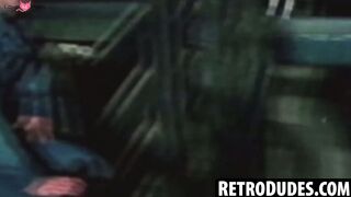 RetroDudes.com - Cock hungry homos John Steele and Bud Wallace get drenched in cum