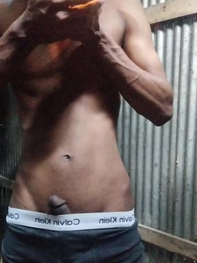 Horny boy jarking and cumshot