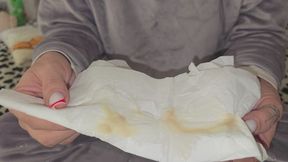 Explosions of yellow snot flow all over my face 8K