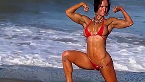 Tanned And Sultry Fitness Step mom Toni Andra 4