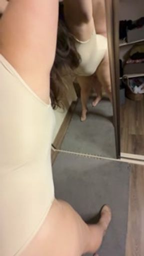 Hot curvy wife has to pay for her husband debts