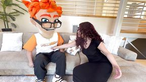 I Trim Archer Ali�s Hairy Pussy with My Big Dick for a Cumshot Cleanup Win!