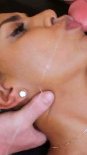 Lexxxi Diamond RedBone SPERM SWALLOWER Amazon Gangbang Lady Sperm Drain Bukkake Blasted by Nasty White Dicks N Balls   Clip 1