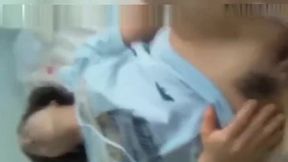 Busty JAV babe babysits and teases A-listers