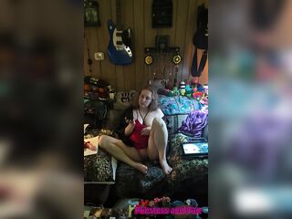 Elara Playing for a Fan!
