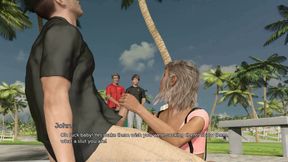 Tacos: Hot Wife Jerking and Sucking Her Husband's Cock on a Golf Course While Other People Are Watching Them - Episode 83