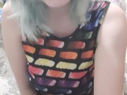 I shave my pussy and armpits in the bathroom