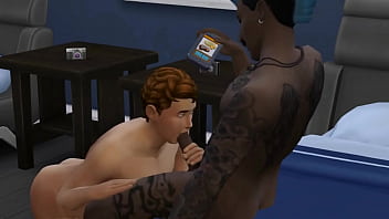 Toddy Williams fucks his husband&#039_s ex boyfriend Sims 4 Wicked Whims