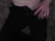 Stripping Naked at Home and Relaxing, After a Pointless Shift at Work