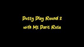 Pussy Play Round 2 with Ms Paris Rose (WMV format)