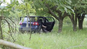 Ce voyeur lui plait, elle fait l amour avec lui dans sa voiture  Sexe et voyeurisme